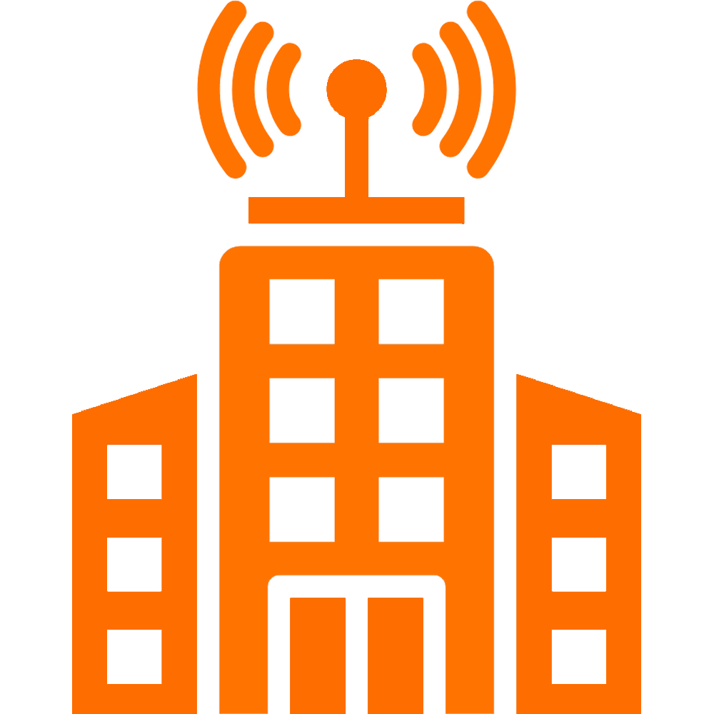 Smart Buildings orange Smart Buildings Icon