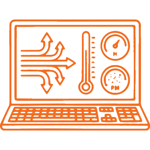 Environmental Monitoring Icon
